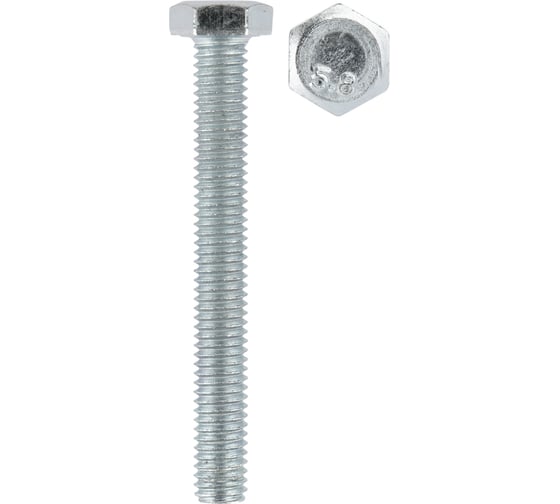 Шестигранный болт KRANZ DIN 933, 6x50, 24 кг/ 2100 шт. 1302-0650-1