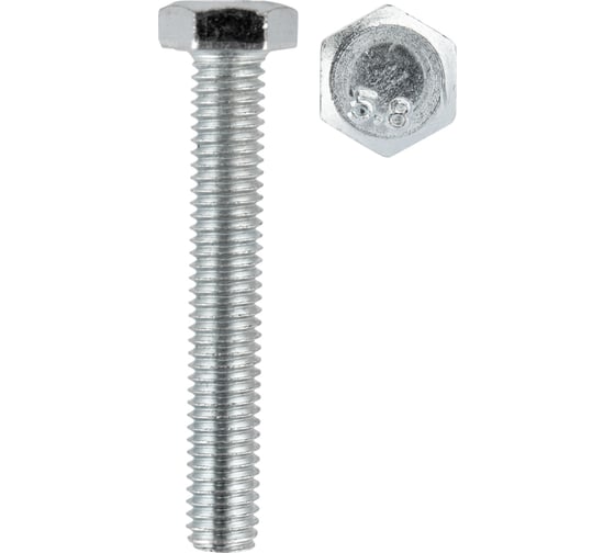 Шестигранный болт KRANZ DIN 933, 6x40, 24 кг/ 2500 шт. 1302-0640-1