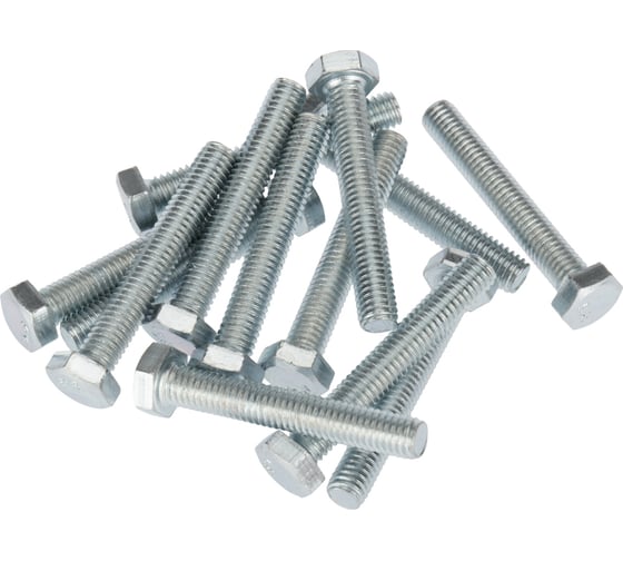 Шестигранный болт KRANZ DIN 933, 6x40, 24 кг/ 2500 шт. 1302-0640-1