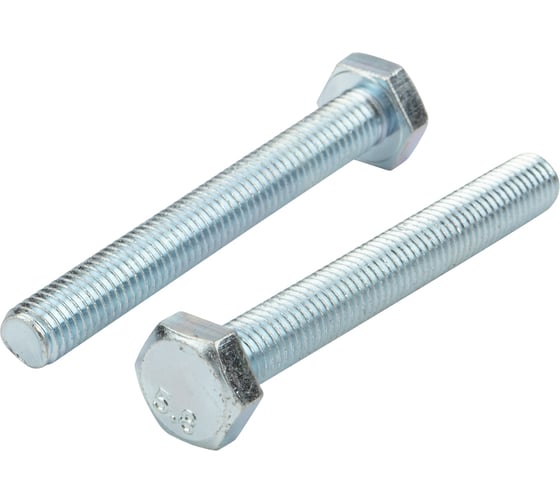 Шестигранный болт KRANZ DIN 933, 10x80, 24 кг/ 500 шт. 1302-1080-1