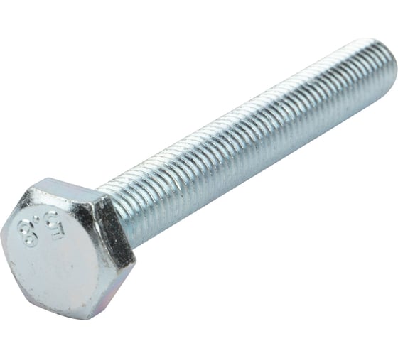 Шестигранный болт KRANZ DIN 933, 10x80, 24 кг/ 500 шт. 1302-1080-1