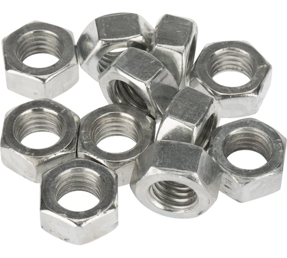 Шестигранная гайка KRANZ DIN 934, M12, 20 кг, 1600 шт. 1304-0012-1