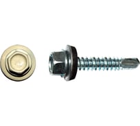 Кровельный саморез КРЕП-КОМП 4,8x35, RAL1015, светлая слоновая кость, 250 шт. ск351015кф