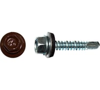 Кровельный саморез КРЕП-КОМП 4,8x29, RAL3009, оксидно-красный, 250 шт. ск293009кф