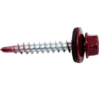Кровельный саморез КРЕП-КОМП 4,8x35, RAL3005, красное вино, 250 шт. ск353005кф