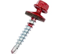 Кровельный саморез КРЕП-КОМП 4,8x35, RAL3011, красно-коричневый, 250 шт. ск353011кф