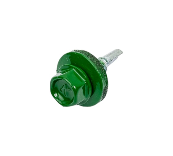 Кровельный саморез КРЕП-КОМП 5,5x19, RAL6002, зелёный, 250 шт. ск55196002кф