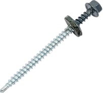 Кровельный саморез КРЕП-КОМП 4,8x70, RAL7024, серый графит, 100 шт. ск707024кф