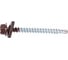 Кровельный саморез КРЕП-КОМП 4,8x51, RAL8017, тёмно-коричневый, 100 шт. ск518017кф 1