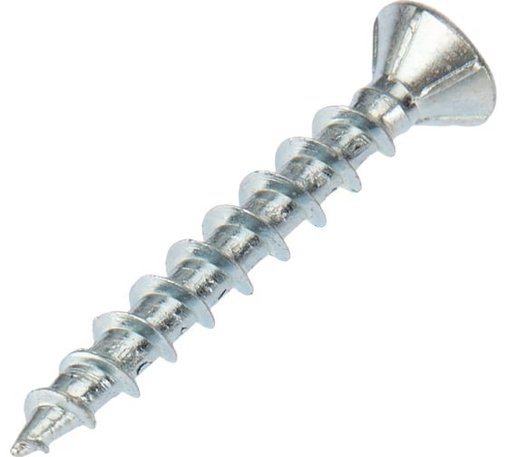 Оконный саморез KRANZ острый, 4,1x30, белый цинк 10000 шт. 1502-4130-1