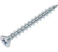 Оконный саморез KRANZ острый, 4,1x40, белый цинк 6000 шт. 1502-4140-1