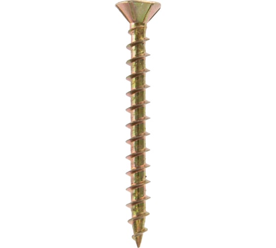 Оконный саморез KRANZ острый, 4,1x40, желтый цинк 6000 шт. 1503-4140-1