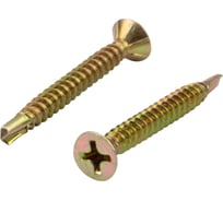 Оконный саморез KRANZ сверло, 3,9x25, желтый цинк, 12000 шт. 1505-3925-1