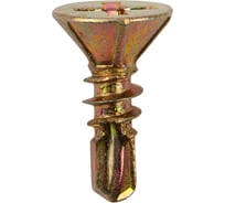 Оконный саморез KRANZ сверло, 3,9x13, желтый цинк, 25000 шт. 1505-3913-1