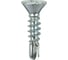 Оконный саморез KRANZ сверло, 3,9x16, белый цинк, 20000 шт. 1504-3916-1 3