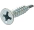 Оконный саморез KRANZ сверло, 3,9x19, белый цинк, 18000 шт. 1504-3919-1 4