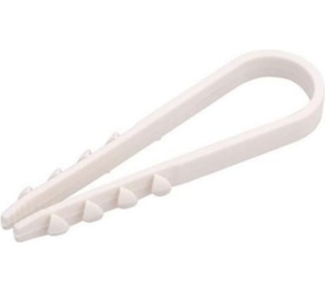 Дюбель-хомут Урал ПАК белый, 5-10, 10 шт. АЭ-5059010-010