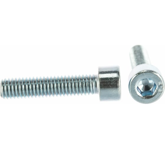 Винт с внутренним шестигранником КРЕП-КОМП DIN 912, цинк, 12x65, полная резьба, 40 шт. вш1265фрп 1
