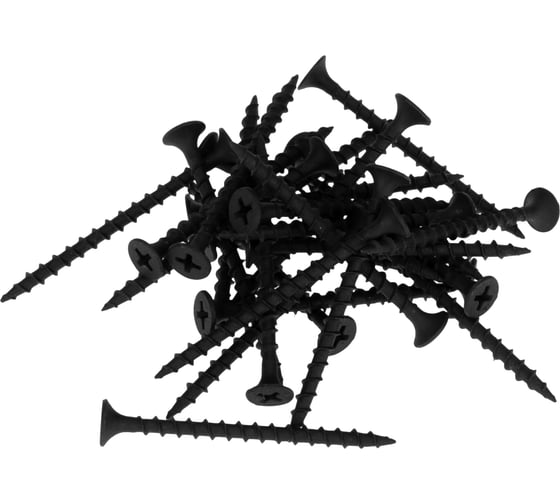 Саморез гипсокартон-дерево KRANZ 3,5x51, 50 шт. 1133-3551-4
