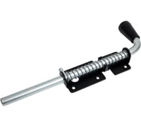 Засов с пружиной, 300 мм, черный DOMART 170330 4620007783520