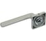 Дверная ручка Ренц Лана, серый (RAL 7047) INDH 95-03 Grey 4