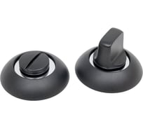 Завертка к ручкам PUERTO черный/хром блестящий INBK AL 08 B/CP