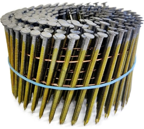 Барабанные гвозди Finka 2.8x70 BK Ring ершеные, 3000 шт. FN2870BKR
