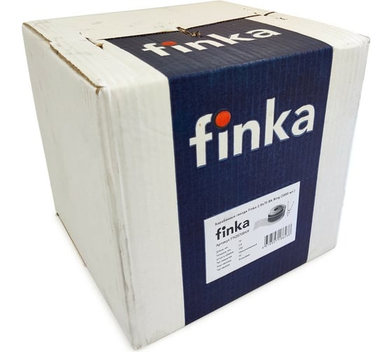 Барабанные гвозди Finka 2.8x70 BK Ring ершеные, 3000 шт. FN2870BKR