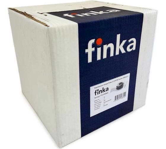 Барабанные гвозди Finka 3.1x90 BK Screw винтовые, 1600 шт. FN3190BKS