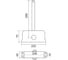 Дверной доводчик Trodos TD-150 черный 272060 3