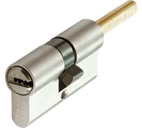 Цилиндр ISEO R65 NI 55хK30 мм, никелированный, 5 ключей 05806