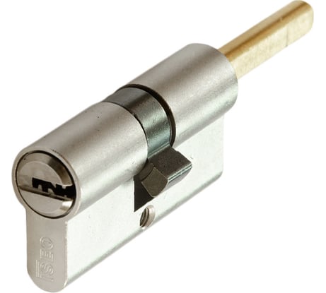 Цилиндр ISEO R65 NI 45хK30 мм, никелированный, 5 ключей 05804