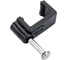 Плоская пластиковая скоба TDM ELECTRIC 10 мм, черная, 50 шт. SQ0513-0035 2
