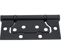 Универсальная петля ADDEN BAU 100x75x2.5 мм, без врезки, BUT BLACK 940000001574