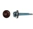 Саморезы KITKREP 4,8x19 кровельные, сверло, коричневый шоколад RAL 8017 4000 шт. RR8017-48019G1-RS 1