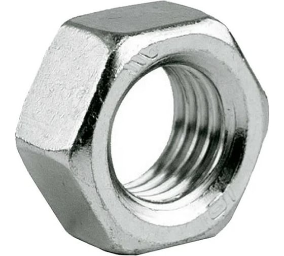 Шестигранная гайка KITKREP цинк, DIN 934, М16, 25 кг D934M16G25-RS