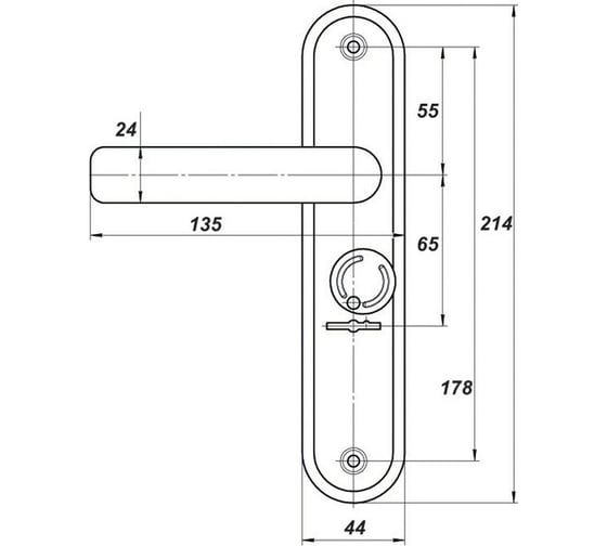 Ручка МЕТТЭМ HP0502 черная 25676