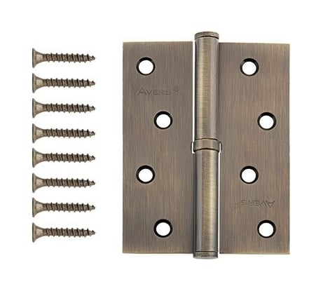 Врезная петля AVERS 100х75х2,5-B-AB-R 30703