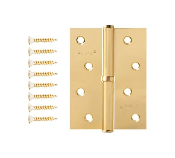 Врезная петля AVERS 100х75х2,5-B-G-R 30707 1