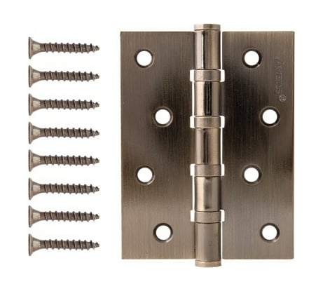 Врезная петля AVERS 100х75х2,5-B4-AB 30112