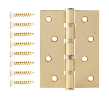 Врезная петля AVERS 100х75х2,5-B4-G 30114