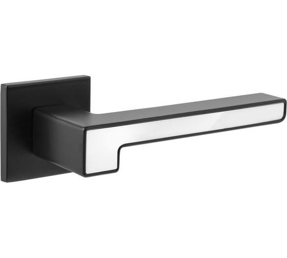 Дверные ручки Code Deco Slim H-30120-A-BLM/W 31635