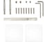 Дверные ручки Code Deco Slim H-30111-A-NISM/W 31638 2
