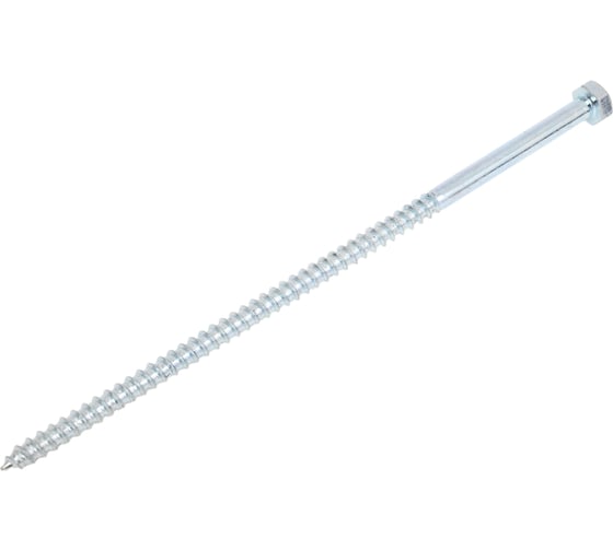 Шуруп Bohrer 6x160 шестигранный, цинк, DIN 571, 20 шт. DIN571-6/160-20