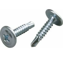 Саморезы KITKREP 4,2x13 полусфера-прессшайба, цинк, сверло, 15000 шт. MD42013G1-RS