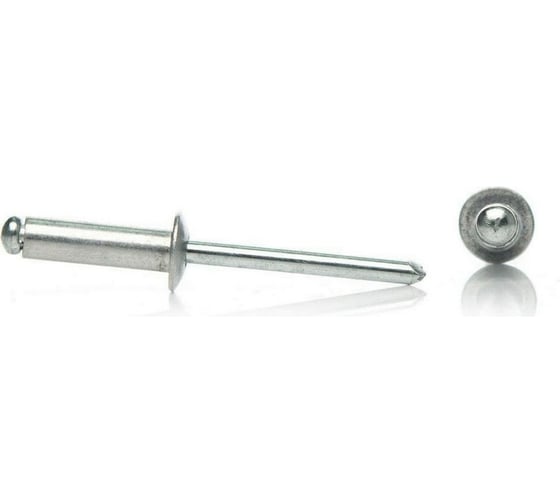 Комбинированные заклепки KITKREP 4,8x25, цинк, 250 шт. RI48025G1
