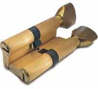 Цилиндровый механизм Вантаж 5 ключей, матовое золото PC60,30Cх30 SВ