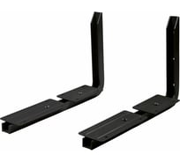 Полка для СВЧ Amig 380/450x200 черная 7 NE