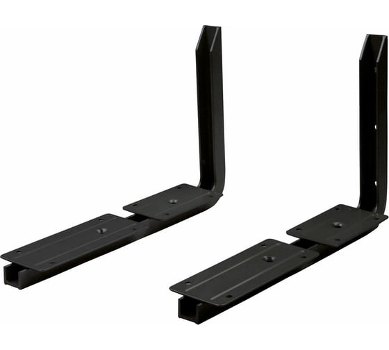 Полка для СВЧ Amig 380/450x200 черная 7 NE 1