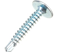 Саморез КВАДРА пресс-шайба, со сверлом, 4.2x25 цинк, кор. 500 шт. 420254050003